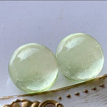 Amazon | ビー玉 10個セット ウラン ガラス ヴァセリン グラス